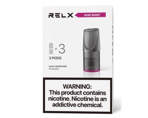 Купить Картриджи RELX Pod Ruby Burst (Малина) (Старый) по оптовой цене