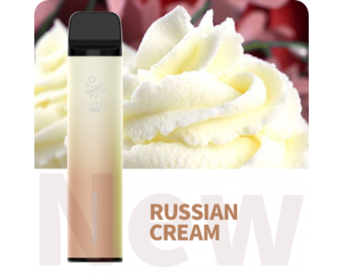 Купить Электронная сигарета Эльф Бар 3600 затяжек Русский Крем (Elf Bar 3600 Russian Cream) по оптовой цене