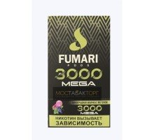 Электронная сигарета Фумари Мега 3000 Виноградная Жвачка с Ментолом (Fumari Pods 3000 Mega)