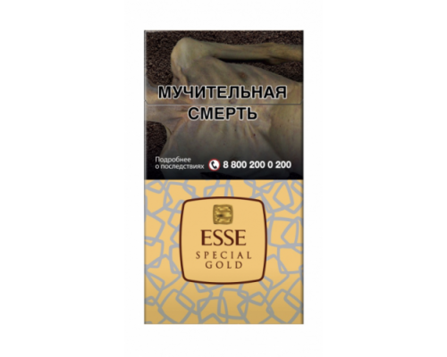 Купить Сигареты Эссе Спешл Голд (Esse Special Gold) по оптовой цене
